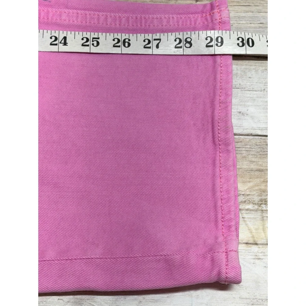 Old Navy Sky-Hi Wide Leg Jeans Pink Extra High Rise Size 4. NWT
